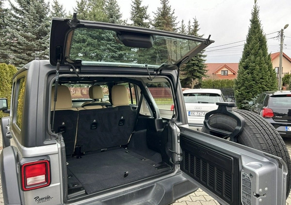 Jeep Wrangler cena 148800 przebieg: 58769, rok produkcji 2019 z Tarnów małe 301